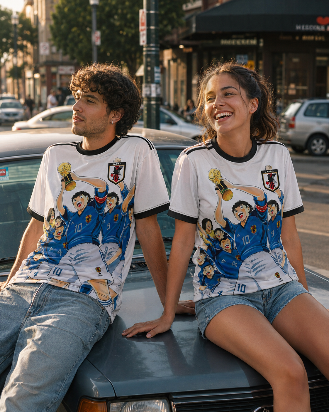 Maillot Japon x Captain Tsubasa