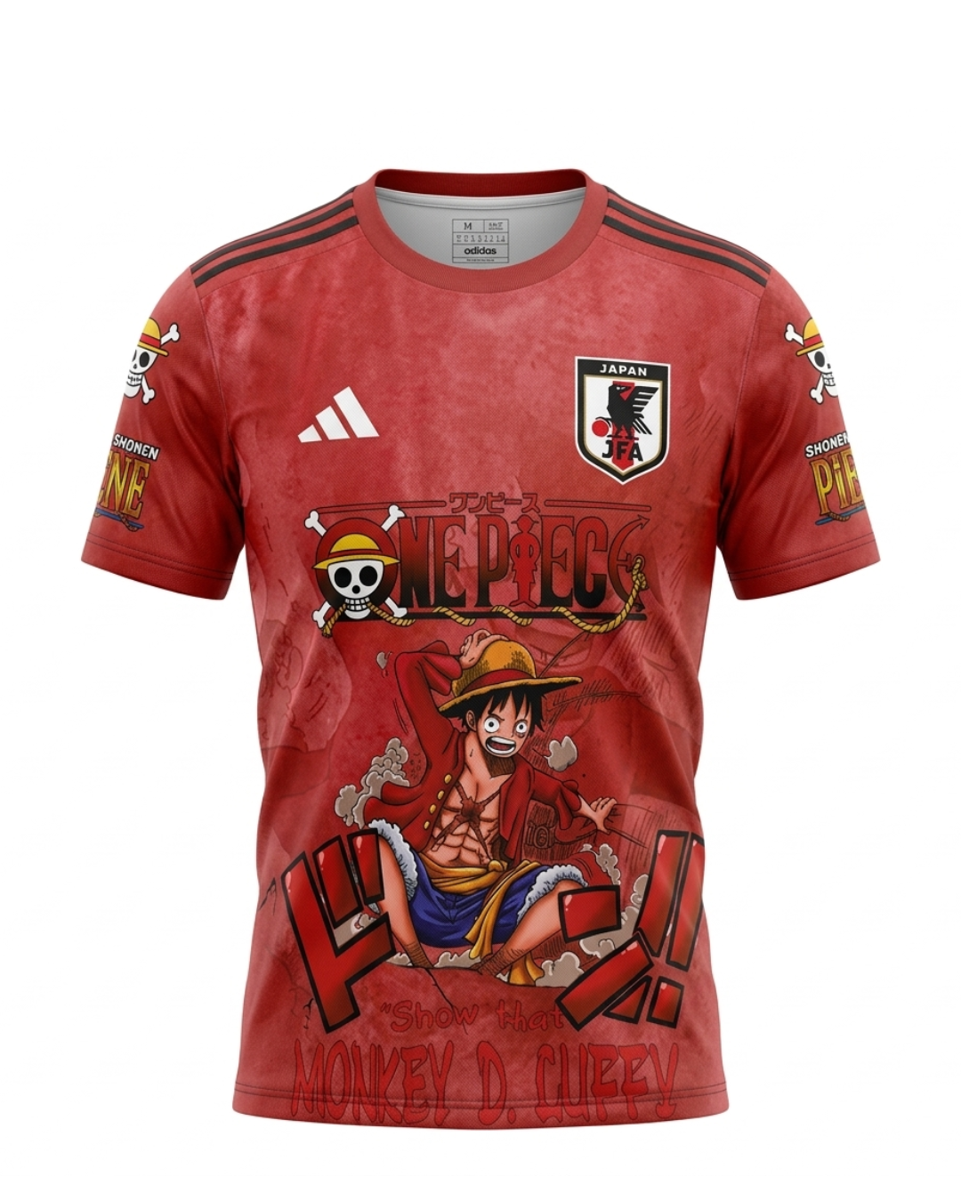 Maillot Japon One Piece Luffy Red