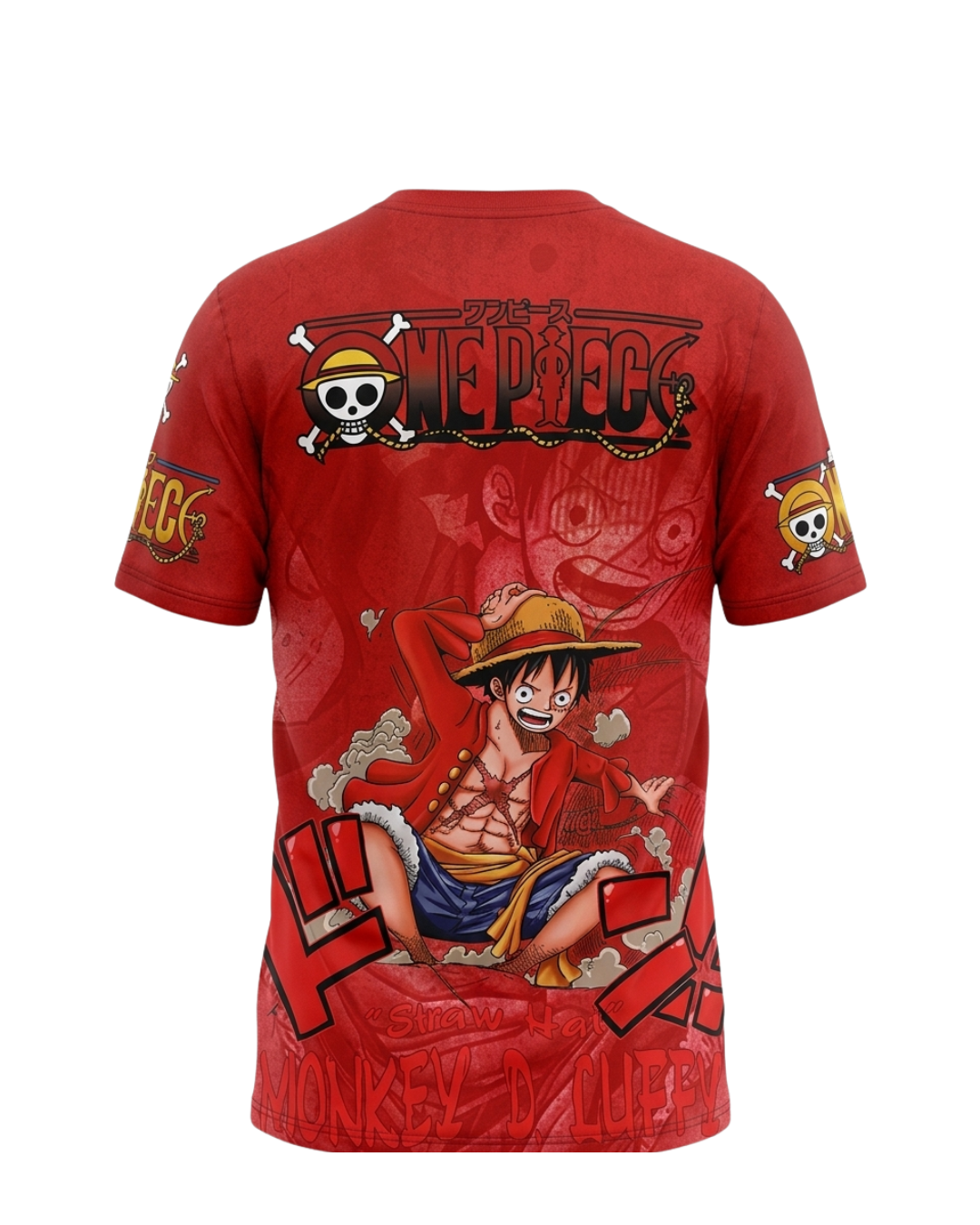 Maillot Japon One Piece Luffy Red