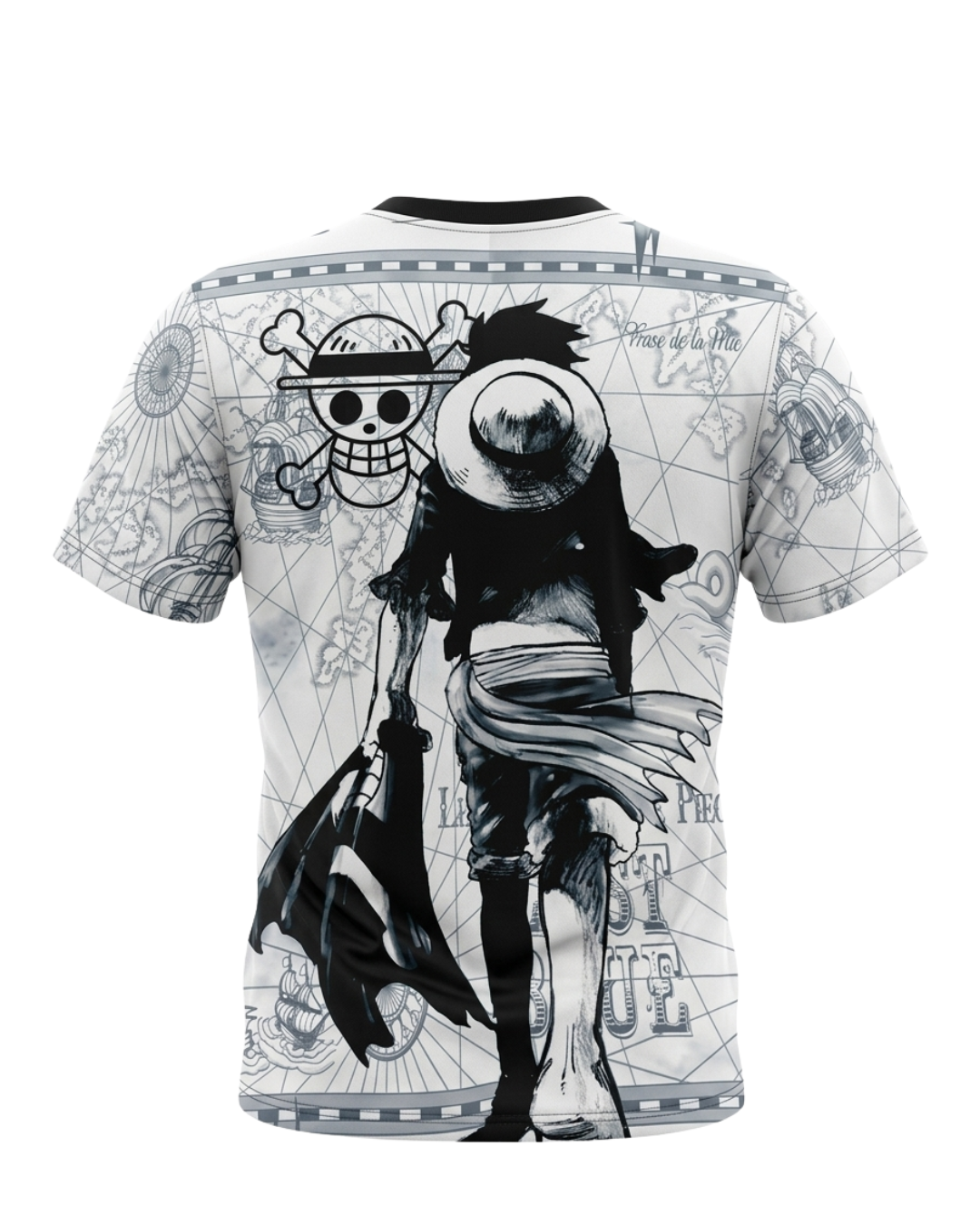 Maillot Japon One Piece Luffy Map