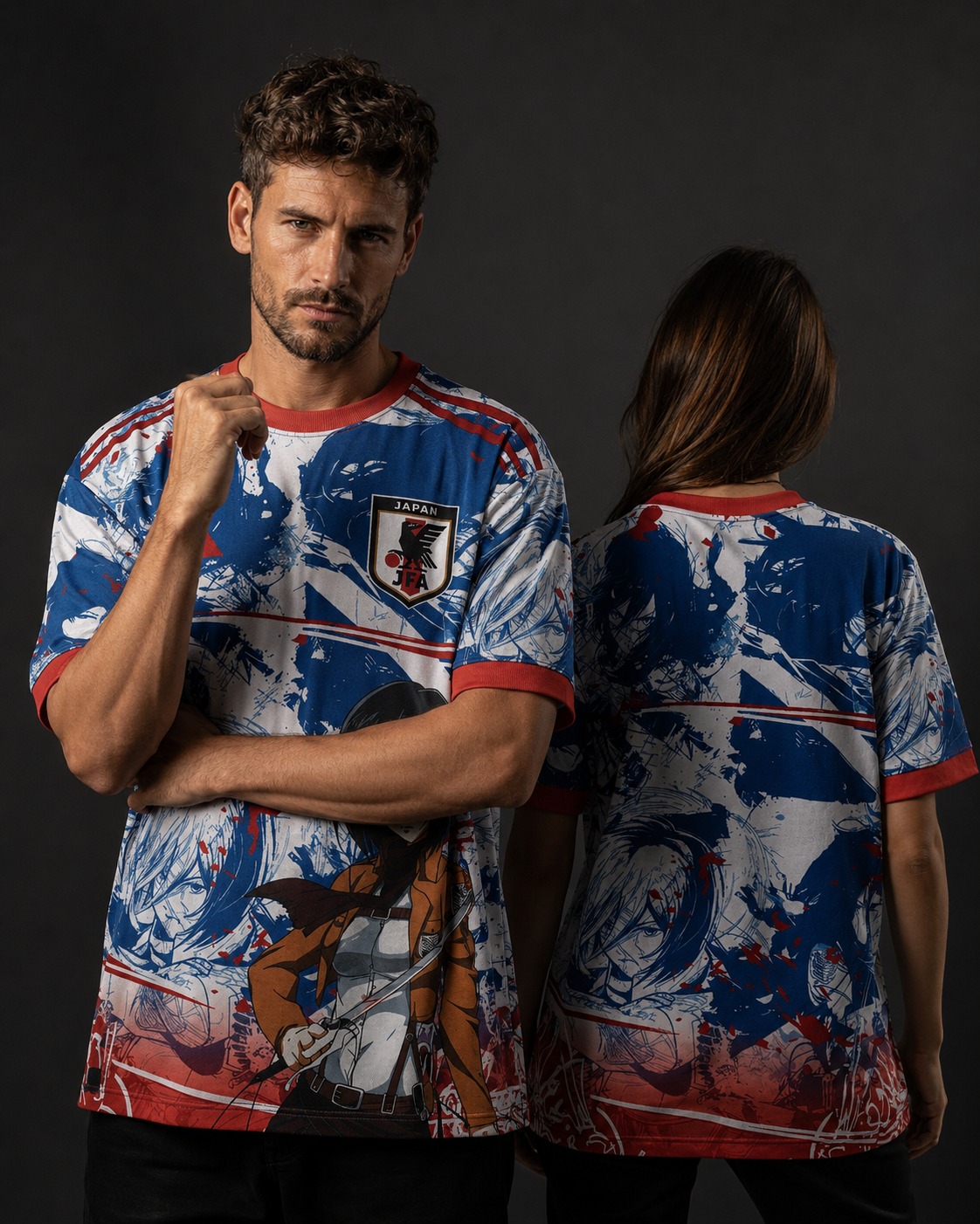 Maillot Japon Attack On Titan Mikasa