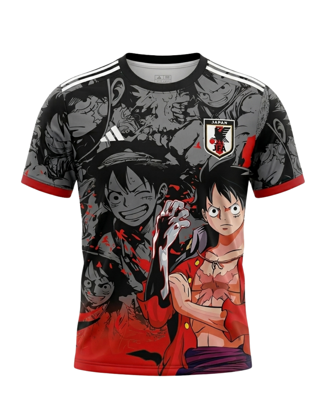 Maillot Japon One Piece Black-Red Edition